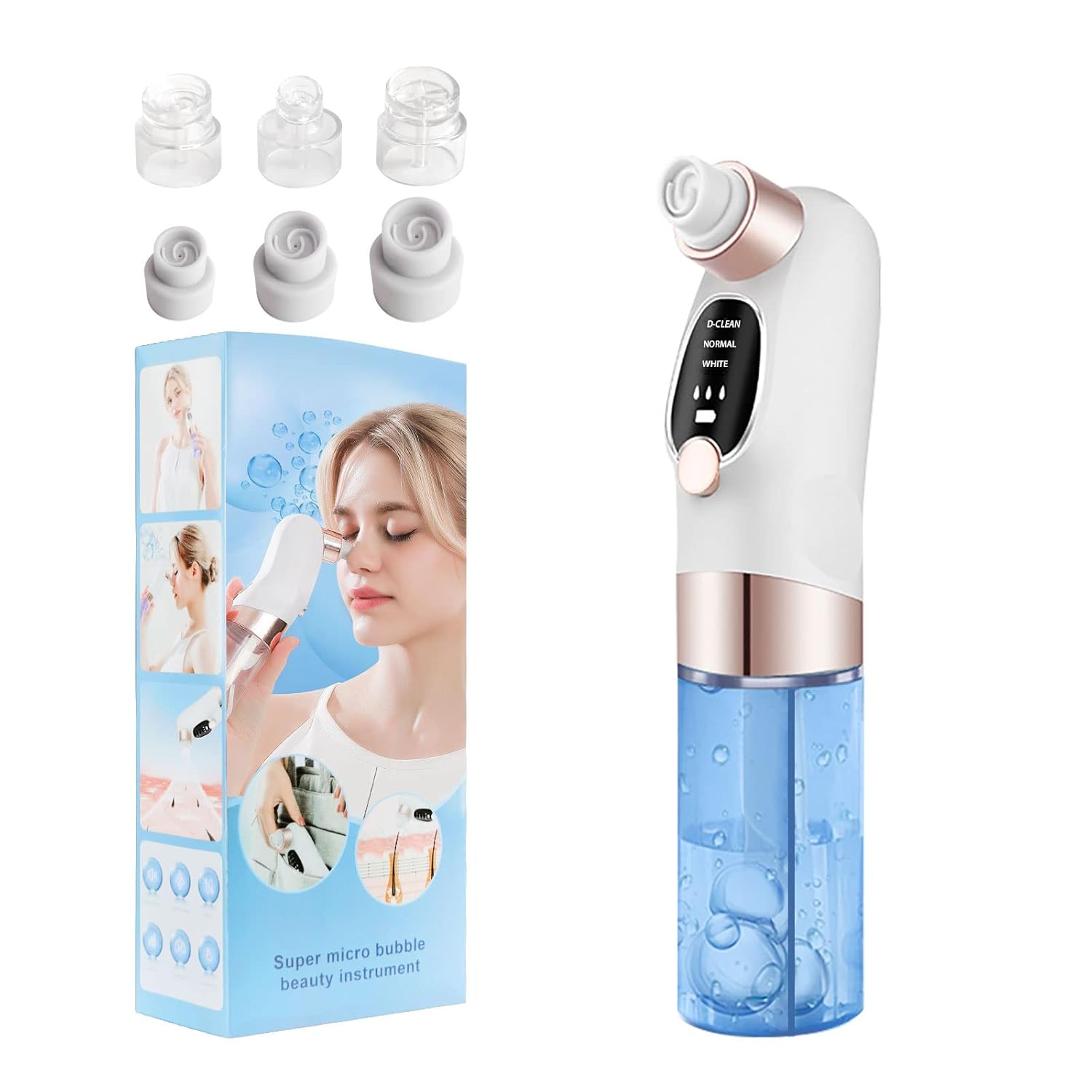 (Free Delivery) Fahlux Vacuum Pore Cleaner | Mini Hydra Facial Device