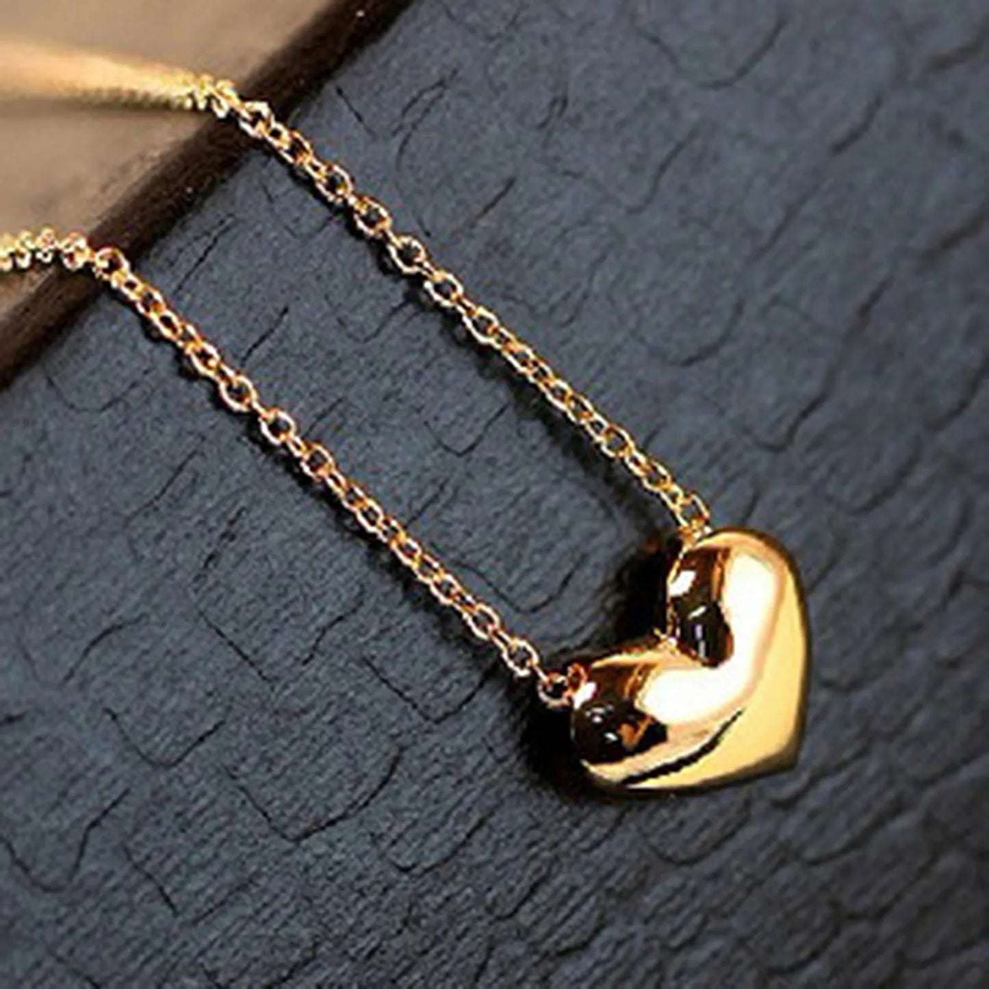 Stainless Steel Heart Necklace | Elegant Pendant for Women