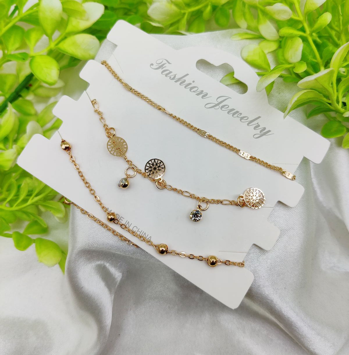 iple-Layered Adjustable Bracelet Set – Elegant Jewelry for Every Occasion