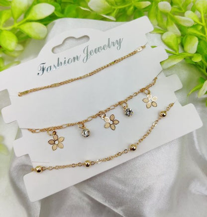 iple-Layered Adjustable Bracelet Set – Elegant Jewelry for Every Occasion
