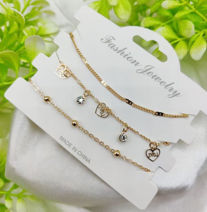 iple-Layered Adjustable Bracelet Set – Elegant Jewelry for Every Occasion