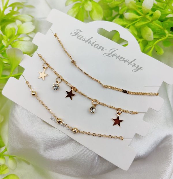 iple-Layered Adjustable Bracelet Set – Elegant Jewelry for Every Occasion
