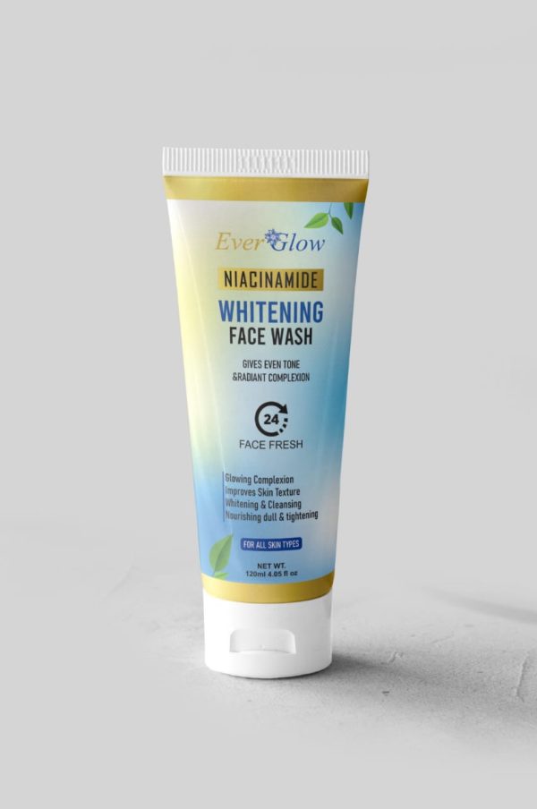 Ever Glow Radiance Whitening Face Wash | Deep Clean & Bright Skin – 120ml