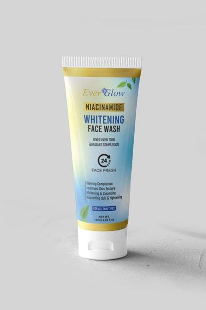 Ever Glow Radiance Whitening Face Wash | Deep Clean & Bright Skin – 120ml