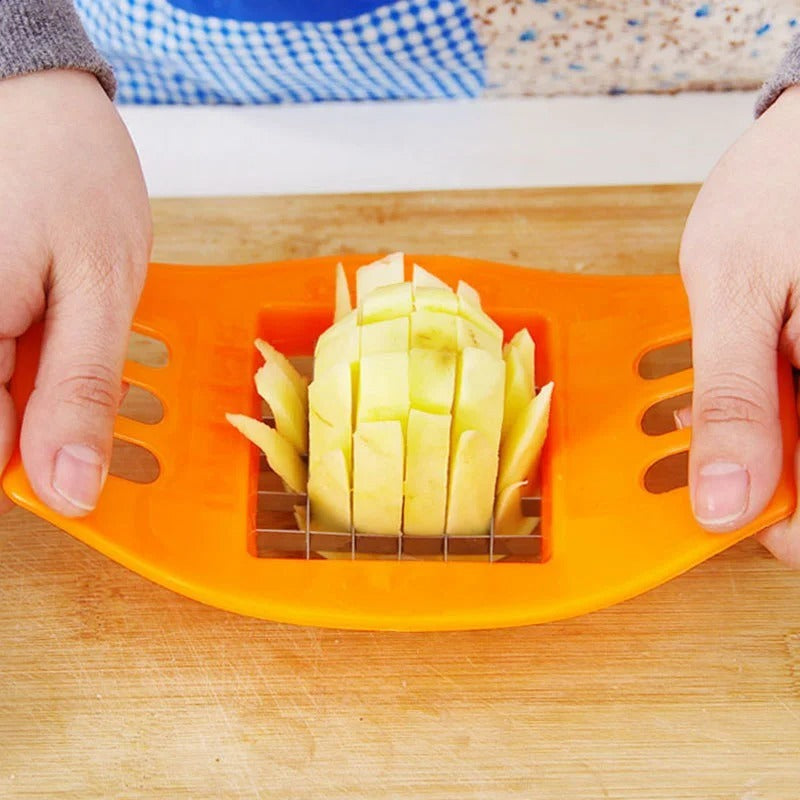 Fahlux Multifunctional Potato Cutter & French Fry Maker | Stainless Steel Vegetable Slicer (36-Blade
