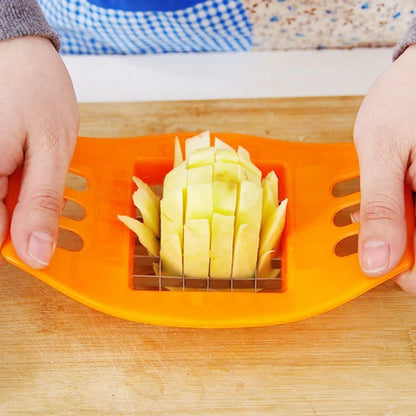 Fahlux Multifunctional Potato Cutter & French Fry Maker | Stainless Steel Vegetable Slicer (36-Blade